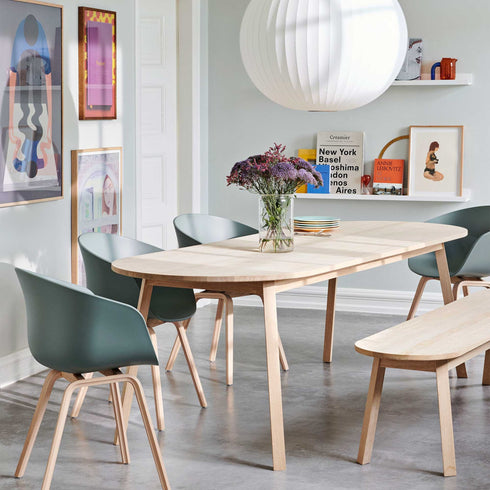 AAC 22 Armchair Water-Based Lacquered Oak